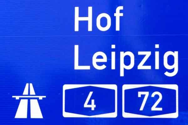 Autobahn A 72 zwischen Rochlitz und Borna erst 2013 fertig