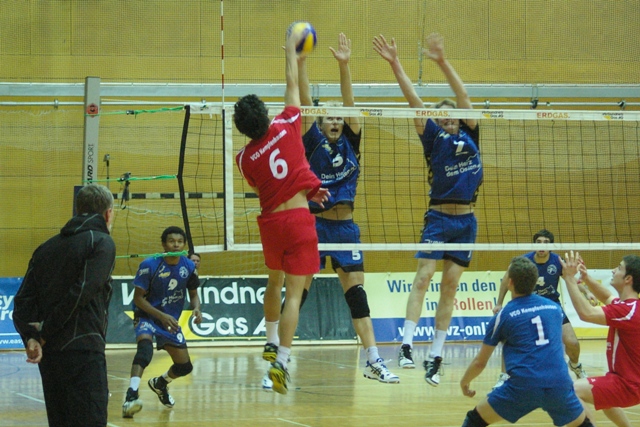 L.E. Volleys im Eilzugtempo zum Sieg