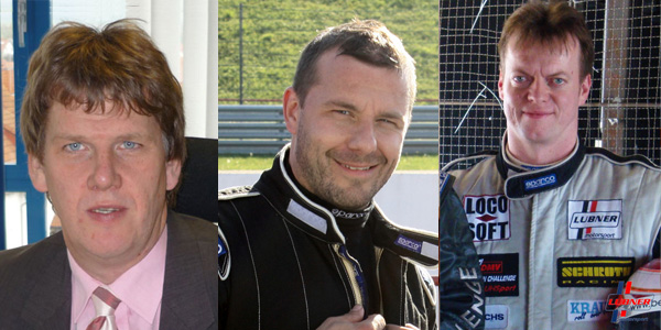 Jens Wulf, Ray Wenzel und Teamchef Mirko Lubner (v.l.n.r.)