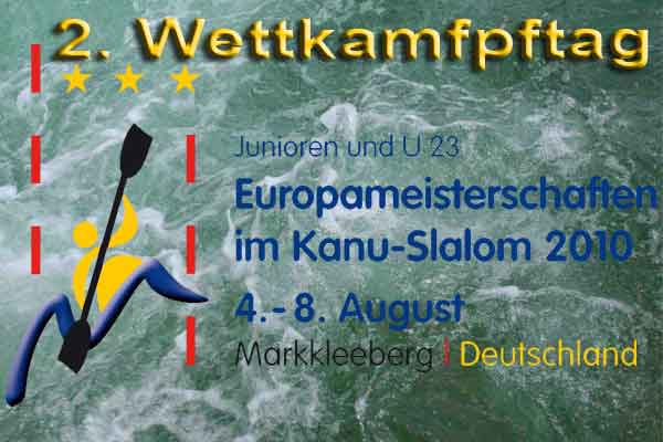 Kanu-Slalom Nachwuchs-EM - Deutsche Starter in den  Mannschaftswettbewerben überzeugend