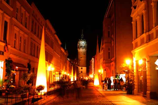 Lichternacht taucht Wittenberg in einzigartige Atmosphäre