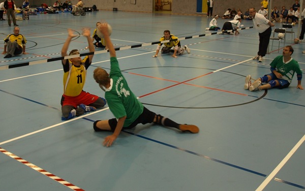Deutsche Sitzball-Meisterschaften in Zwenkau bei Leipzig