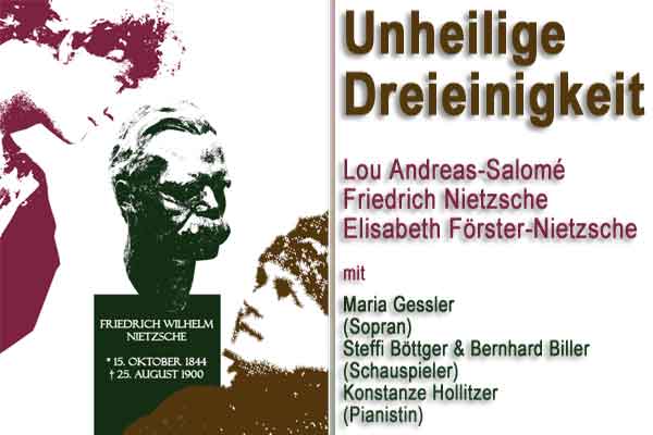 Kulturverein ProGohlis präsentiert Unheilige Dreieinigkeit - Zu Gast bei Kallenbach