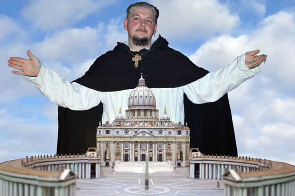 Bruder Ignatius aus Leipzig will Papst werden