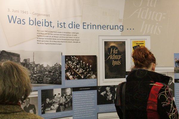 Anne-Frank-Ausstellung in der Kongresshalle Leipzig