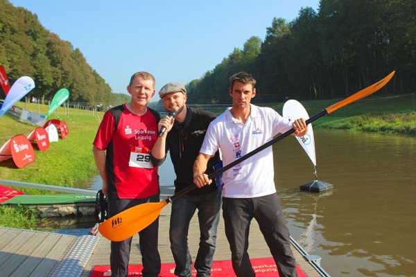 Teilnehmerzuwachs beim 2. Sparkassen-paddle&run in Leipzig