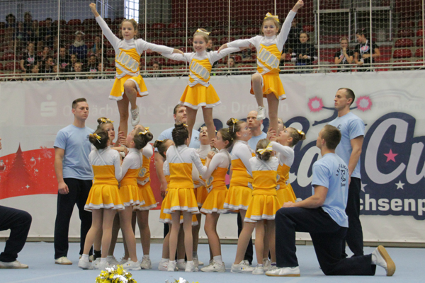 Leipziger Cheerleader holen Europameistertitel