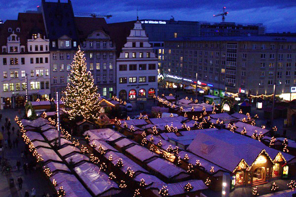 Der Leipziger Weihnachtsmarkt findet 2020 ohne Glühwein statt
