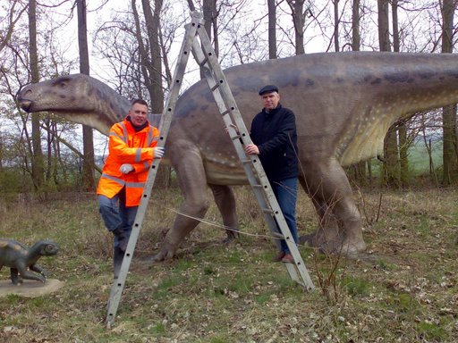 Auf Rügen sind die Dino`s los !!! Herr Kunkel und Herr Neumüller