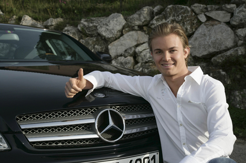 Formel 1 - Nico Rosberg ab 2010 im neuen Silberpfeil von Mercedes-Benz