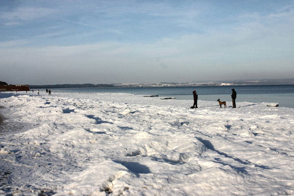 Andere fahren in die Berge hier die Alternative - Winterurlaub an der Ostsee