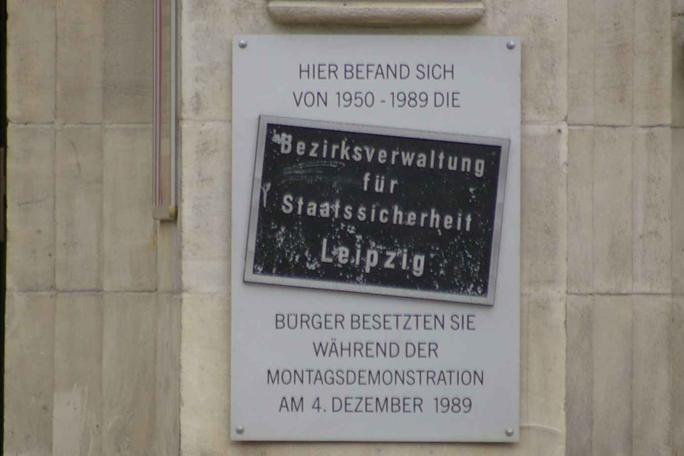 Kostenlose Führung durch das Leipziger Stasi-Archiv