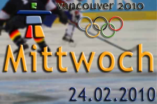XXI. Olympische Winterspiele in Vancouver – Entscheidungen am Mittwoch