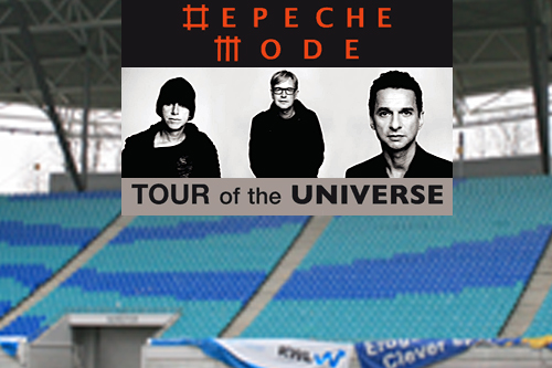 Depeche Mode - Tour of the Universe - auch in Leipzig