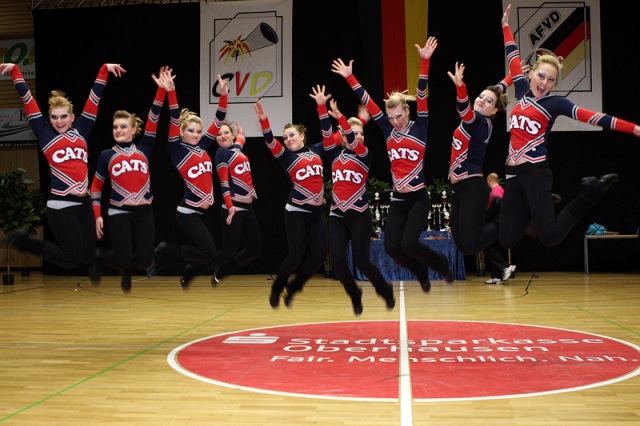 Leipziger Cheerleader fahren zur Deutschen Meisterschaft