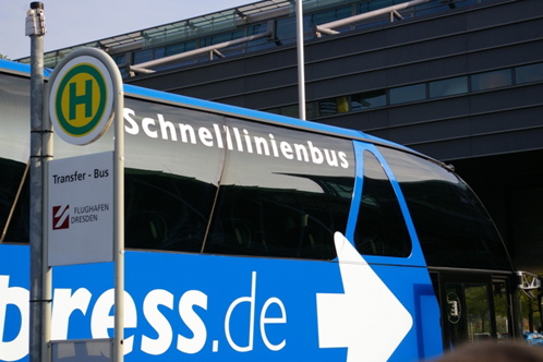 Neue Schnell-Buslinie zwischen Flughafen Leipzig/Halle und Potsdam